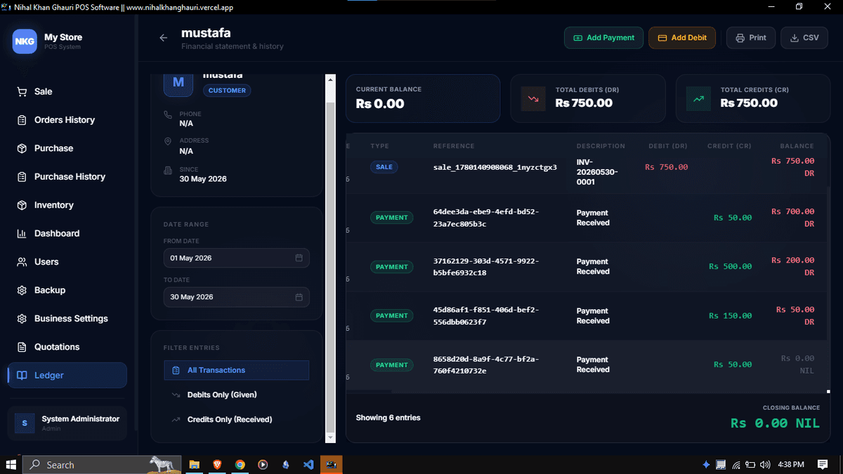 POS & Business Management Software