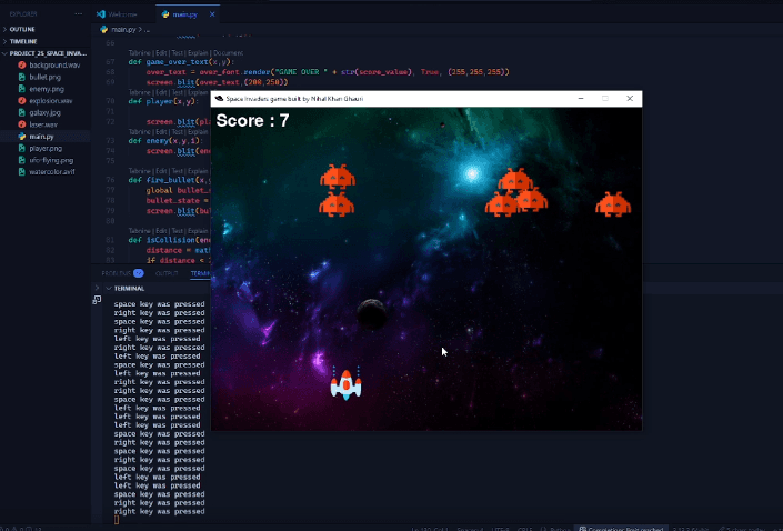 Space Invader Game