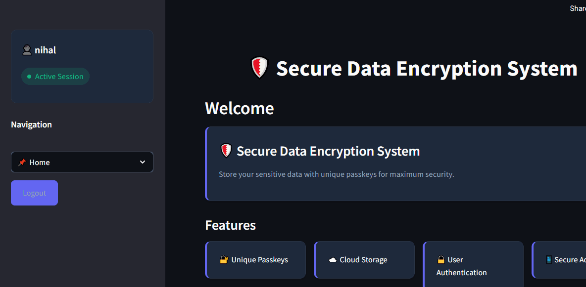 Secure Data Encryption System