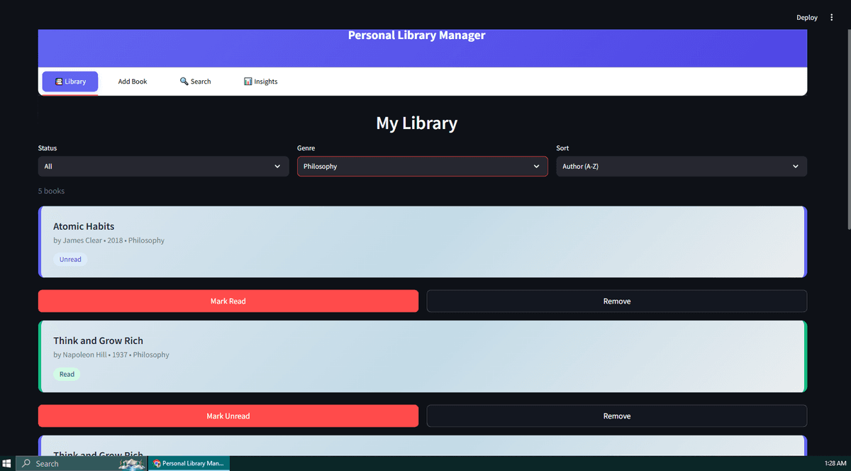 Library Manager